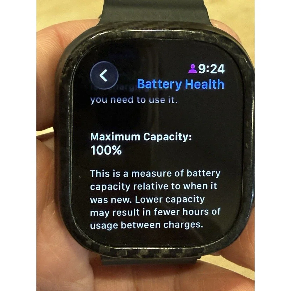 Apple Watch Ultra 2 49mm A2986 | Black Titanium | GPS + LTE Battery 100%